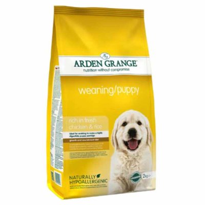 Arden Grange Weaning / Puppy – rich in fresh chicken & rice 2 Kg