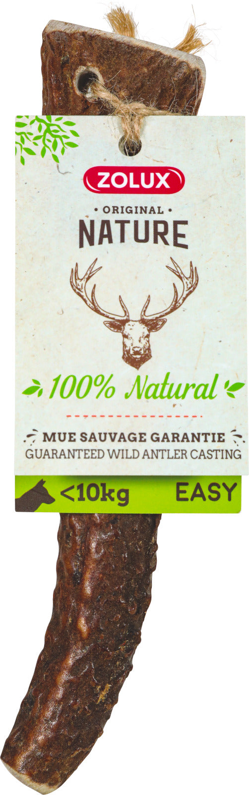 Natural Deer Antler Easy for Dogs Under 10Kg