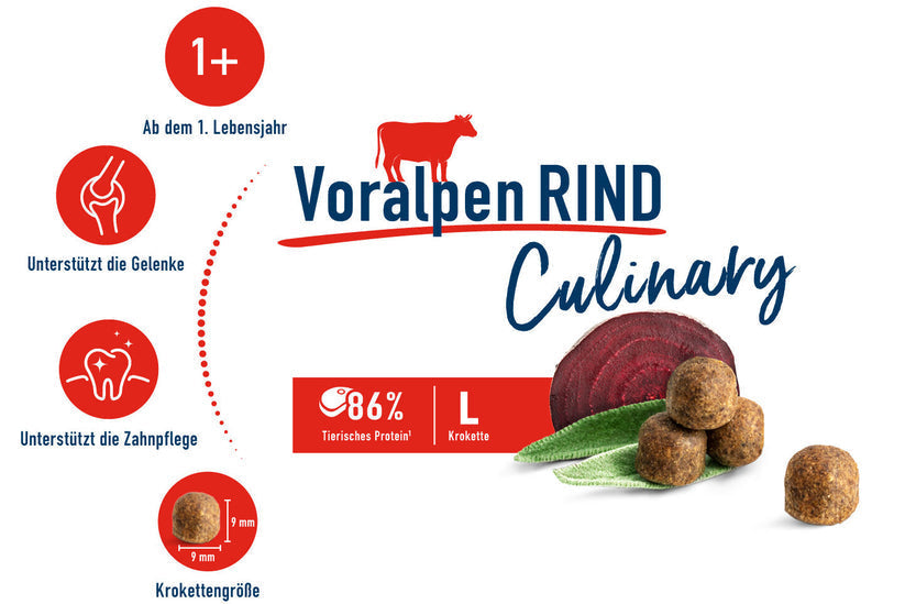 Happy Cat Culinary Adult Voralpen-Rind 10 Kg