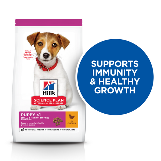 Hill’s Science Plan Small & Mini Puppy Food With Chicken 1.5 Kg
