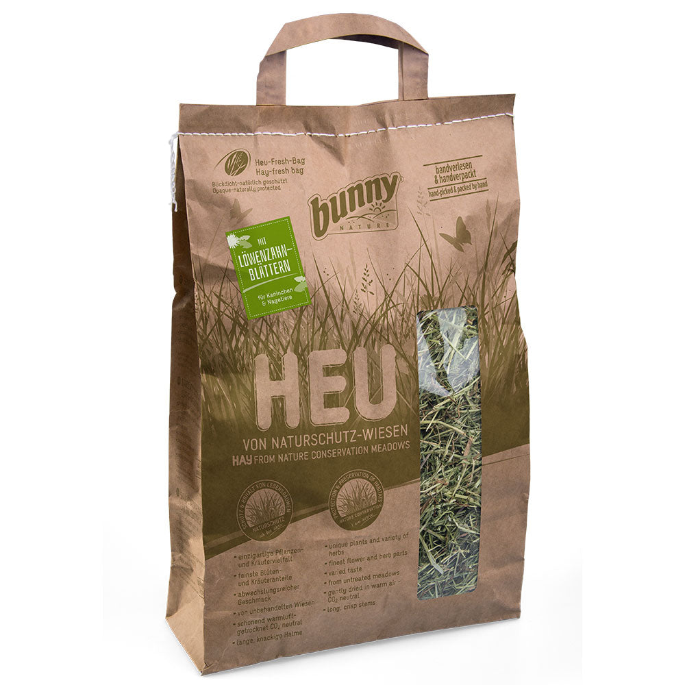 Hay from Nature Conservtion Meadows with Dadelion 250 gr