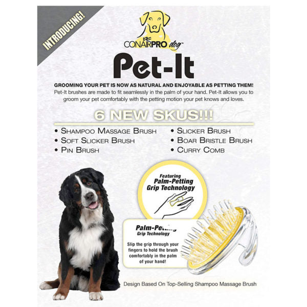 Conair Dog Pet-It Curry Comb