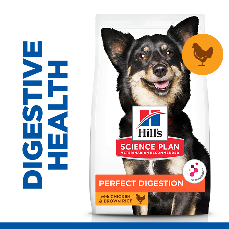 Hill’s Science Plan Perfect Digestion Small & Mini Adult 1+ Dog Food With Chicken & Brown Rice 1.5 Kg