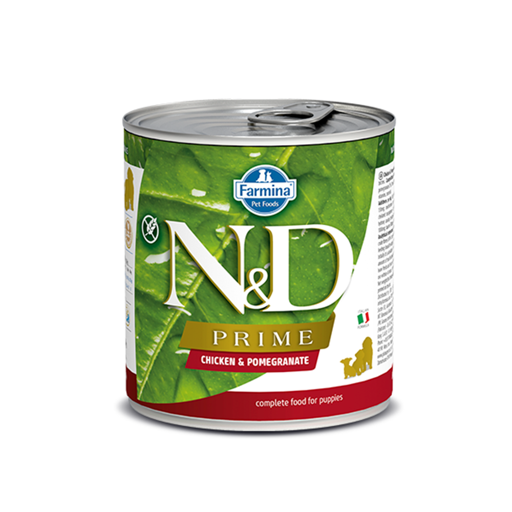 Farmina N&D Dog Prime Chicken & Pomegranate Puppy Food, 285g