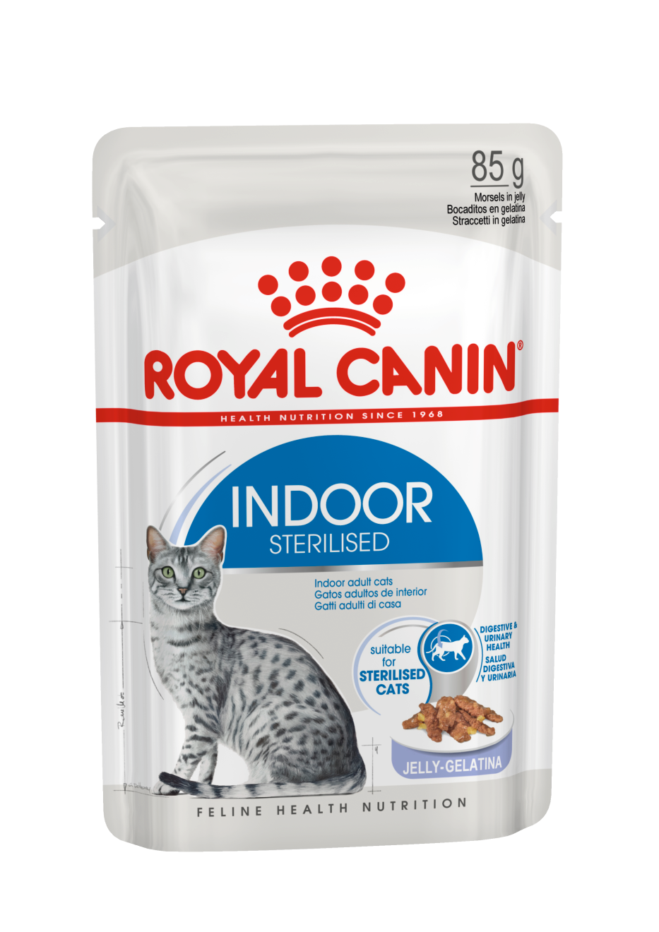 Royal Canin, Feline Health Nutrition Indoor Jelly (WET FOOD - Pouches)