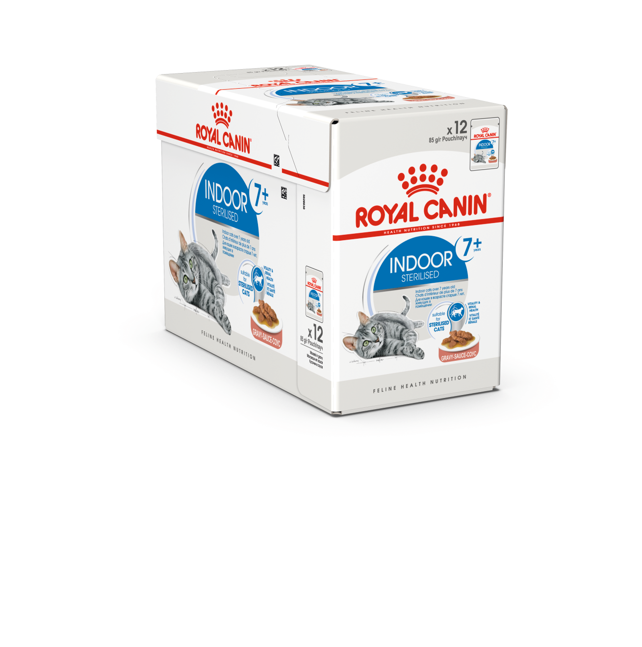Royal Canin, Feline Health Nutrition Indoor 7+ (WET FOOD - Pouches)