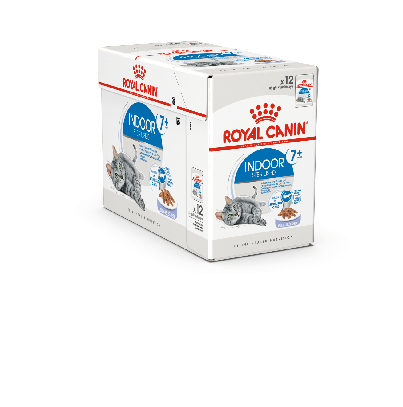 Royal Canin, Feline Health Nutrition Indoor 7+ Jelly (WET FOOD - Pouches)