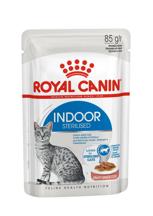 Royal Canin, Feline Health Nutrition Indoor (WET FOOD - Pouches)