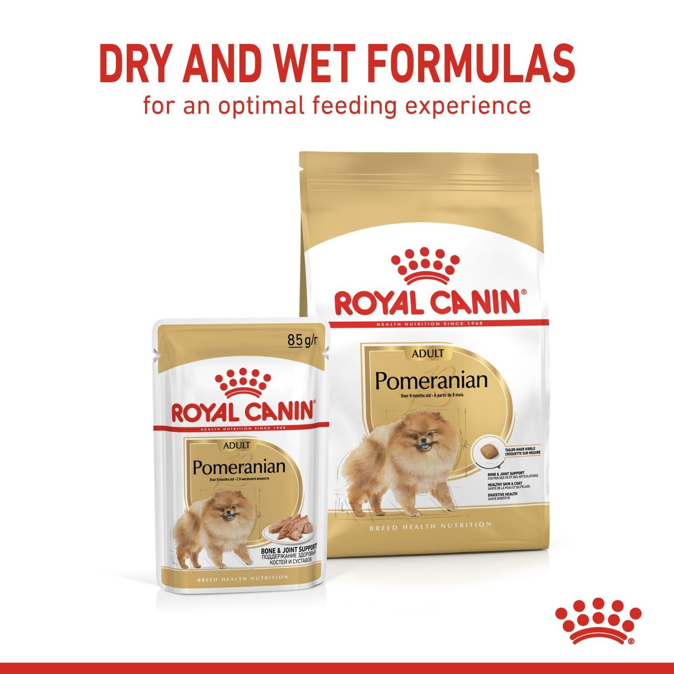 Royal Canin, Pomeranian (WET FOOD - Pouches), Breed Health Nutrition