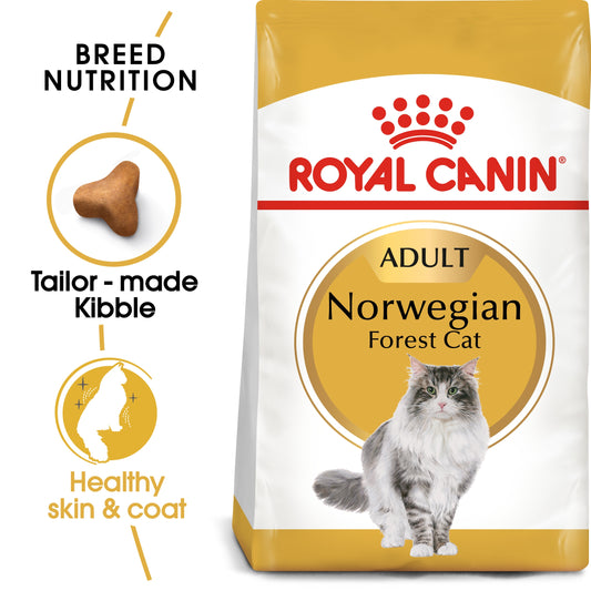 Royal Canin, Feline Breed Nutrition Norwegian Forest Cat Adult 2 KG