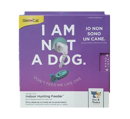 GimCat Indoor Hunting Cat Feeder Kit