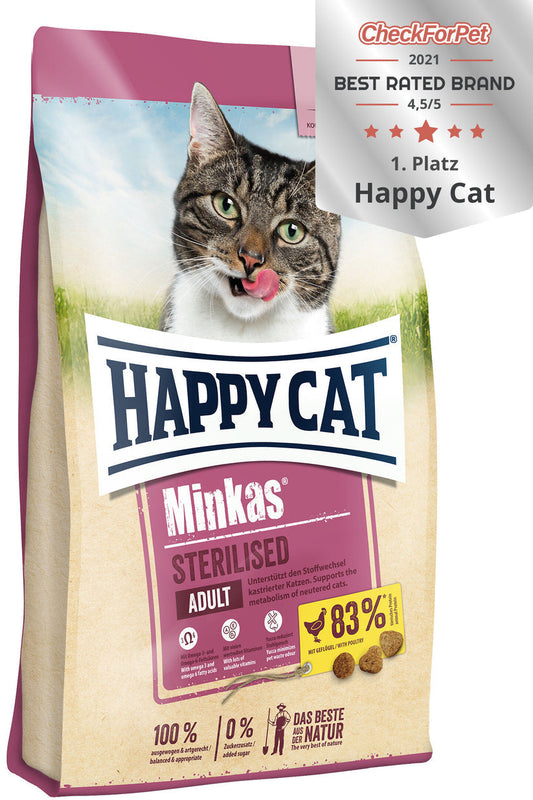 Happy Cat Minkas Sterilized 10 Kg