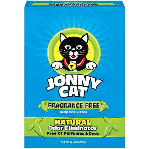 Jonny Cat Fragrance Free Clay Cat Litter, 20 Lb