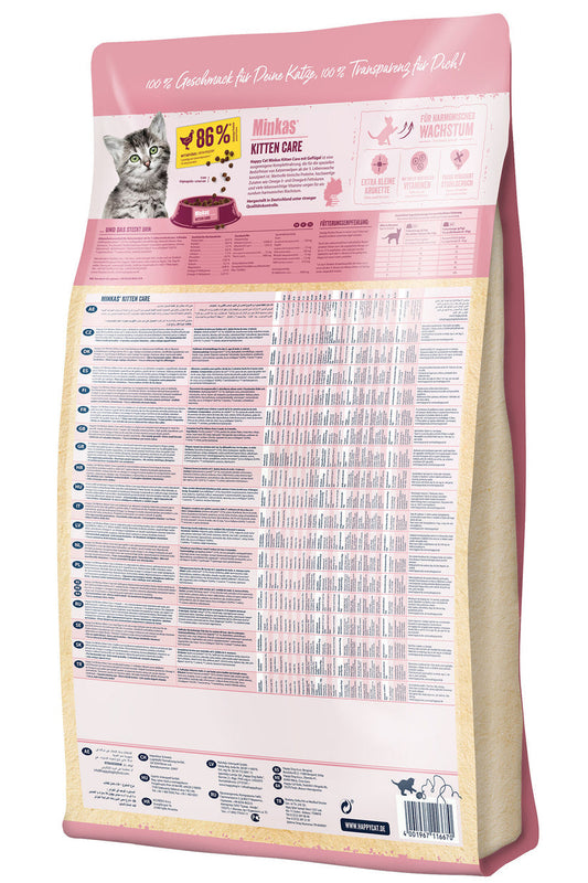 Happy Cat Minkas Kitten care 1.5 Kg