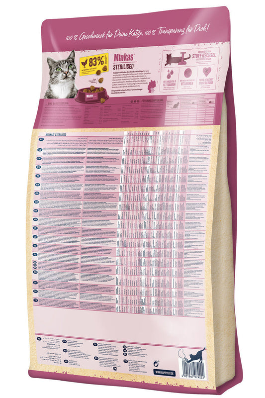 Happy Cat Minkas Sterilized 10 Kg