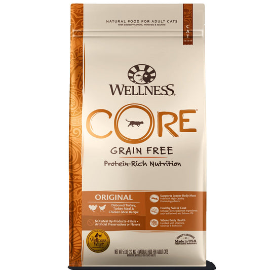 Wellness CORE Original Turkey with Chicken Recipe Cat Dry Food, 10 Kg