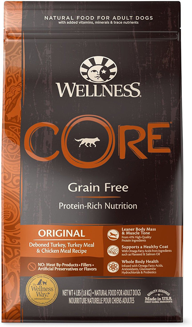 Wellness CORE Original Turkey with Chicken Recipe Dog Dry Food, 1.8 Kg