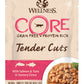 Wellness CORE Tender Cuts With Salmon & Tuna in Savoury Gravy for Cat, 85g