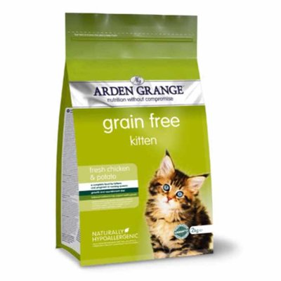 Arden Grange Kitten – grain free – with fresh chicken & potato 8 Kg
