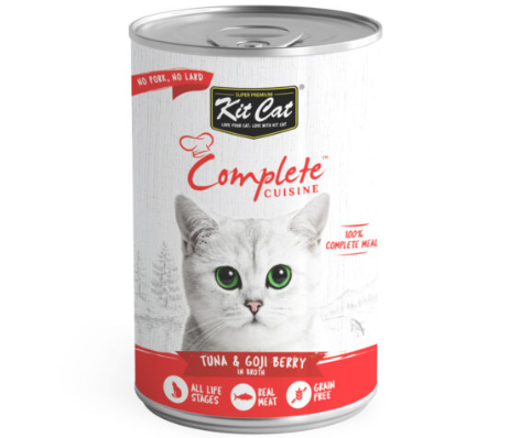 Kit Cat Complete Cuisine Tuna And Goji Berry In Broth 150g