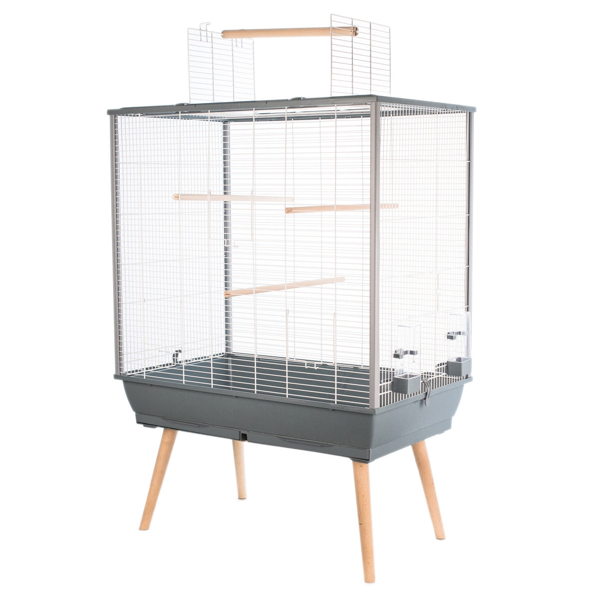 Neo Jili Bird Cage - Grey