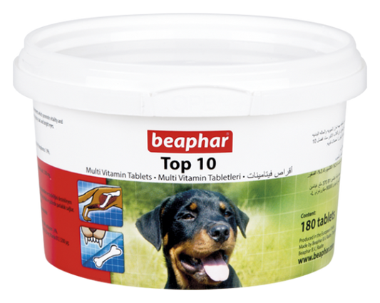 Beaphar Top 10 Dog Multi-Vitamins 180 tab.