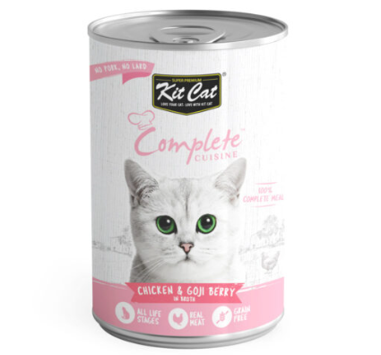 Kit Cat Complete Cuisine Chicken And Goji Berry In Broth 150g