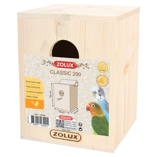 Bird Nesting Box - Classic 200, Zolux