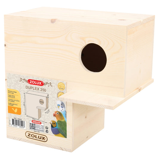 Bird Nesting Box - Duplex 250, Zolux