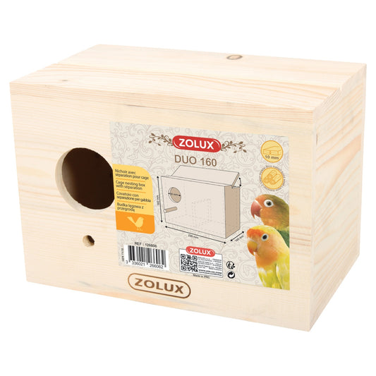 Bird Nesting Box - Duo 160, Zolux
