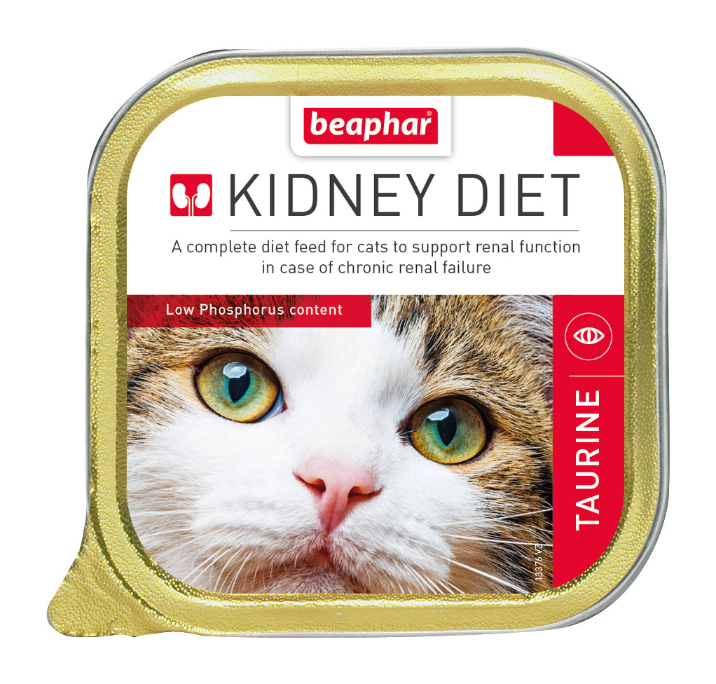 Beaphar WET FOOD - Kidney/Renal Diet Taurine(16pcs x 100g)