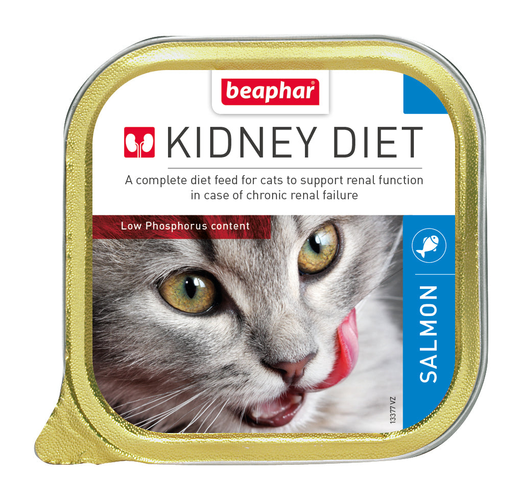 Beaphar WET FOOD - Kidney/Renal Diet Salmon(16pcs x 100g)