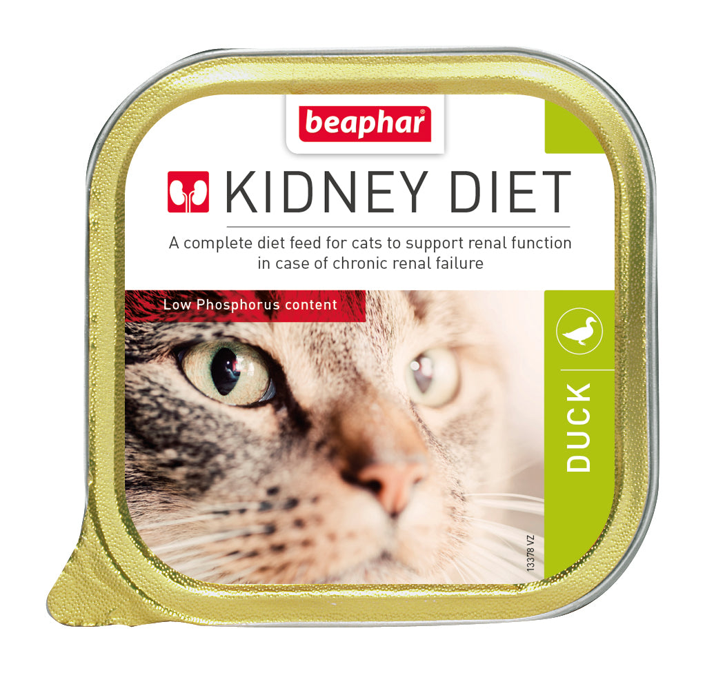 Beaphar WET FOOD - Kidney/Renal Diet Duck(16pcs x 100g)