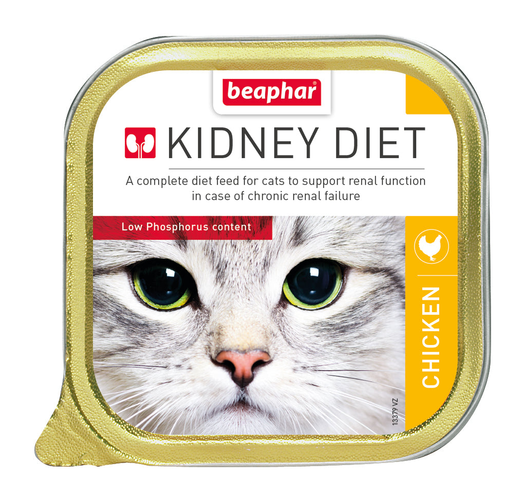 Beaphar WET FOOD - Kidney/Renal Diet Chicken(16pcs x 100g)