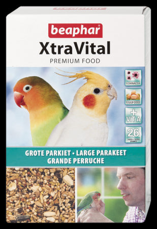 XtraVital Large Parakeet Feed 500g (New Formula)