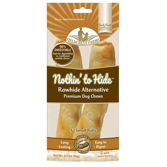 NOTHIN' TO HIDE SMALL ROLL - PEANUT BUTTER 90G