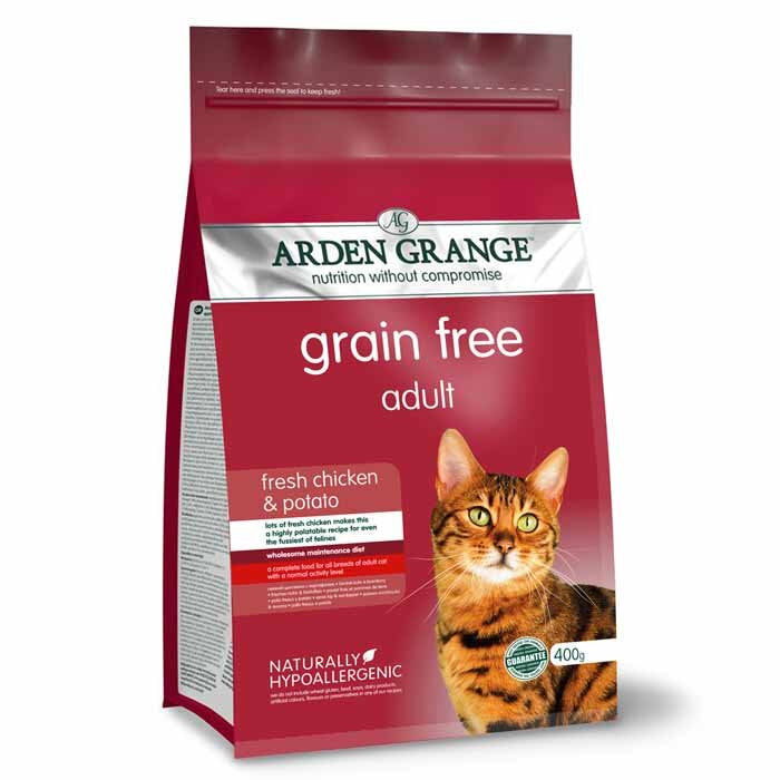 Arden Grange Adult – grain free – with fresh chicken & potato 400 Kg