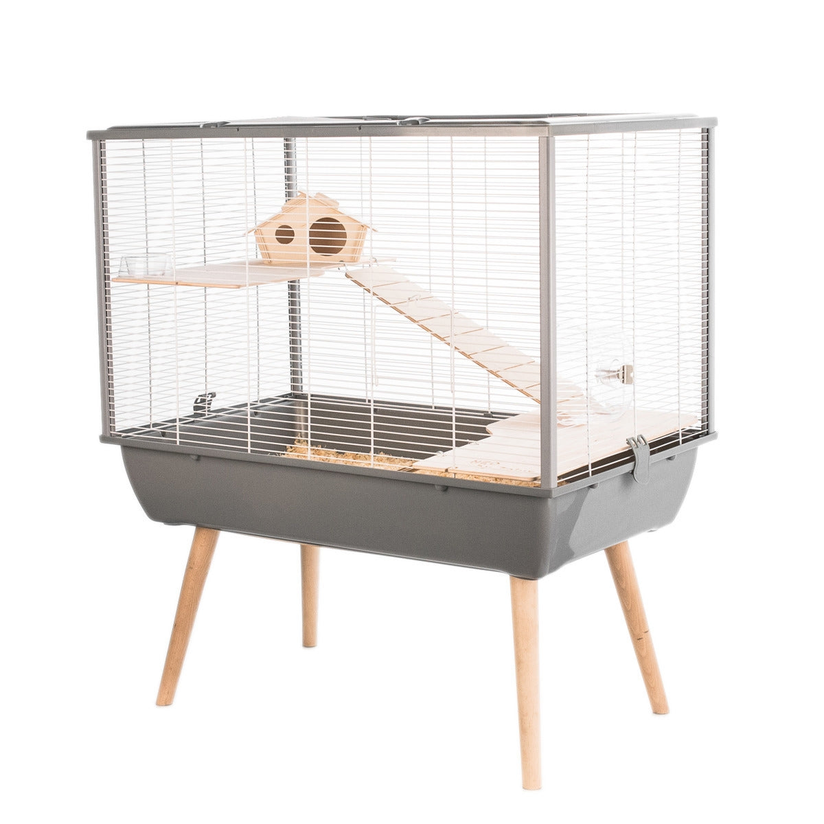 NEO SILTA SMALL RODENT CAGE - GREY