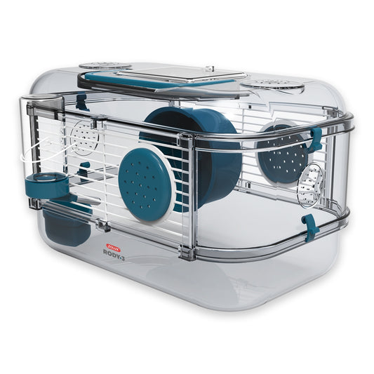 Rody 3 Mini Rodent Cage - Blue