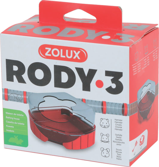 RODY.3 TOILET HOUSE GRENADINE - RED