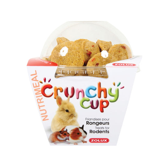 Crunchy Cup Rodent Treats - Plain & Carrot