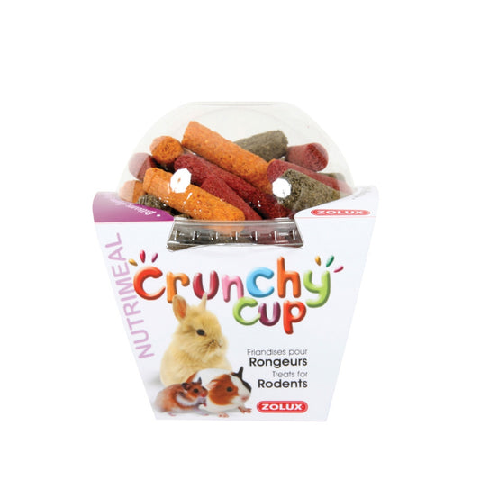 Crunchy Cup Sticks Rodent Treats - Lucerne-Carrot Beetroot