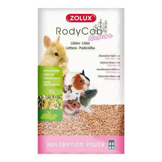 Rodent Litter RodyCob Natural 5 L