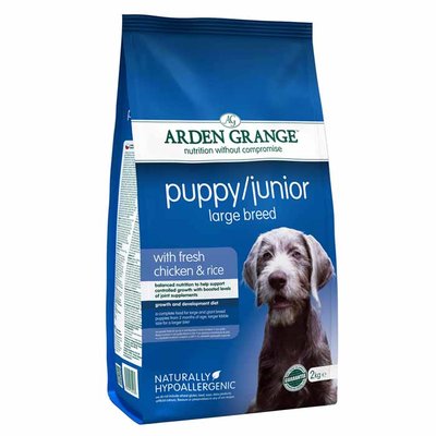 Arden Grange Puppy / Junior Large Breed – with fresh chicken & rice 2 Kg