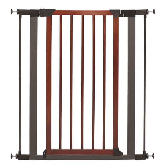 39" TALL STL/WOOD GRAPHITE GATE