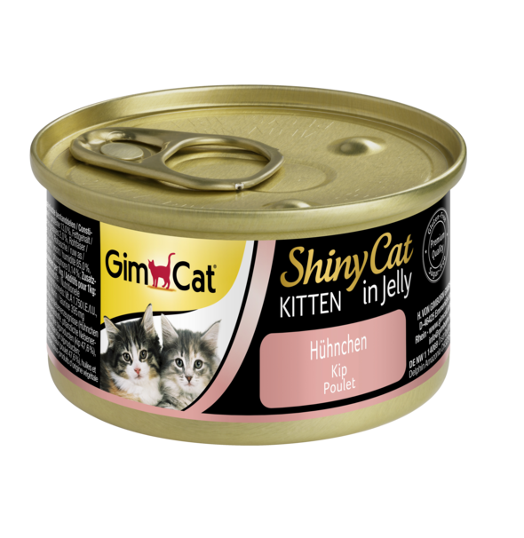 GimCat ShinyCat Kitten in Jelly Chicken, 70g