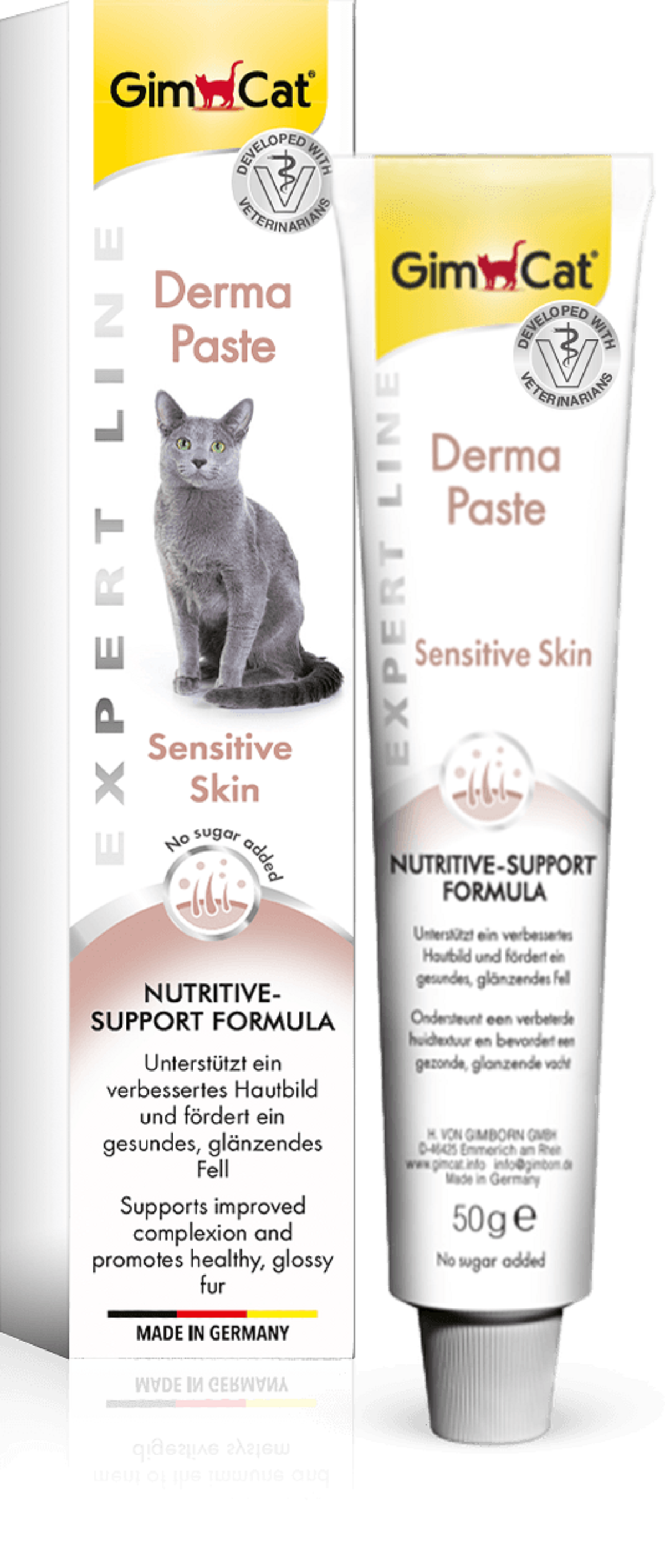 GimCat Derma Paste For Cat, 50g