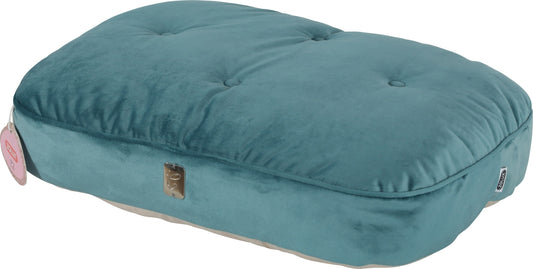 CHAMBORD CHESTERFIELD CUSHION, 50CM - PEACOCK GREEN