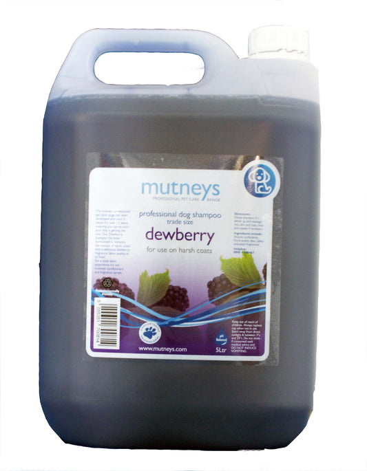 Mutneys Dewberry Shampoo  5ltr