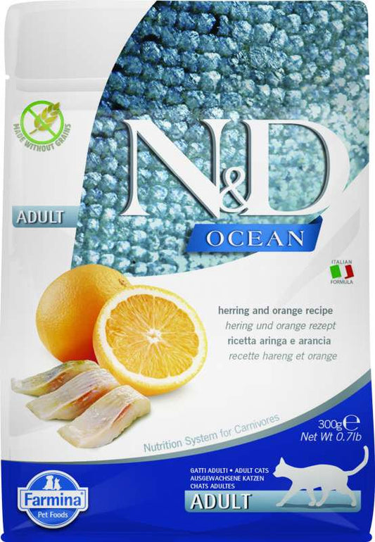 Farmina Ocean Cat Herring & Orange Adult, 1.5 Kg